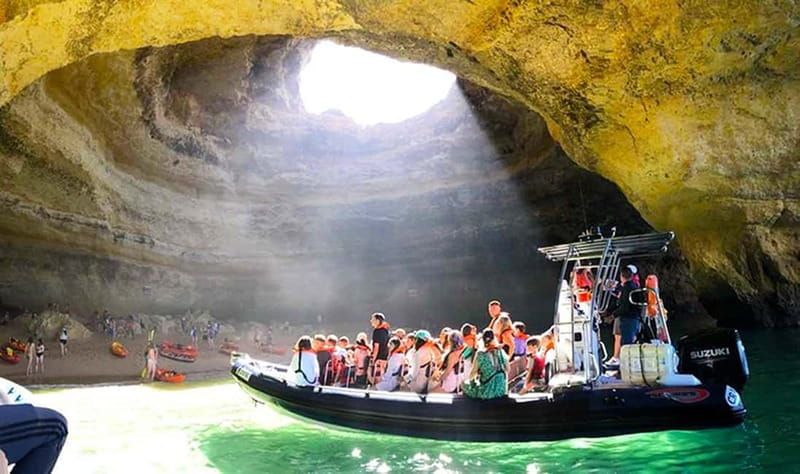 Benagil tour+fish curry + drink @ Allgarbe (best local spot) - An In-Depth Look at the Algarve Speedboat Experience