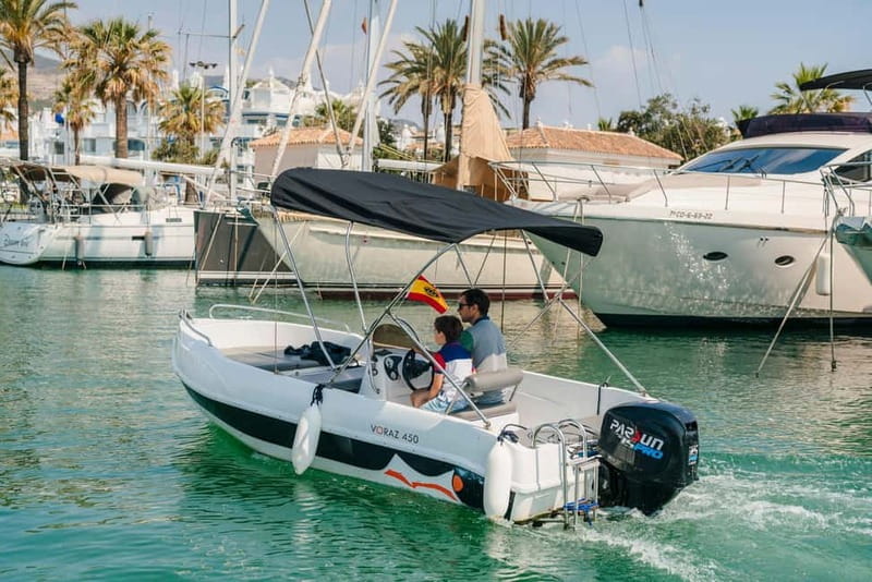 Benalmádena: license-Free Rent Boat for Dolphin Watching - What to Expect on Your Rental