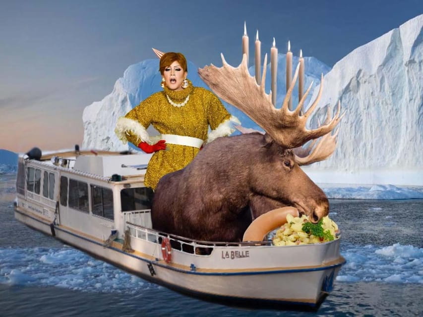 Berlin: Christmas cruise on the Spree with drag queen Audrey. - The Experience: What to Expect from Berlin’s Christmas Cruise with Audrey