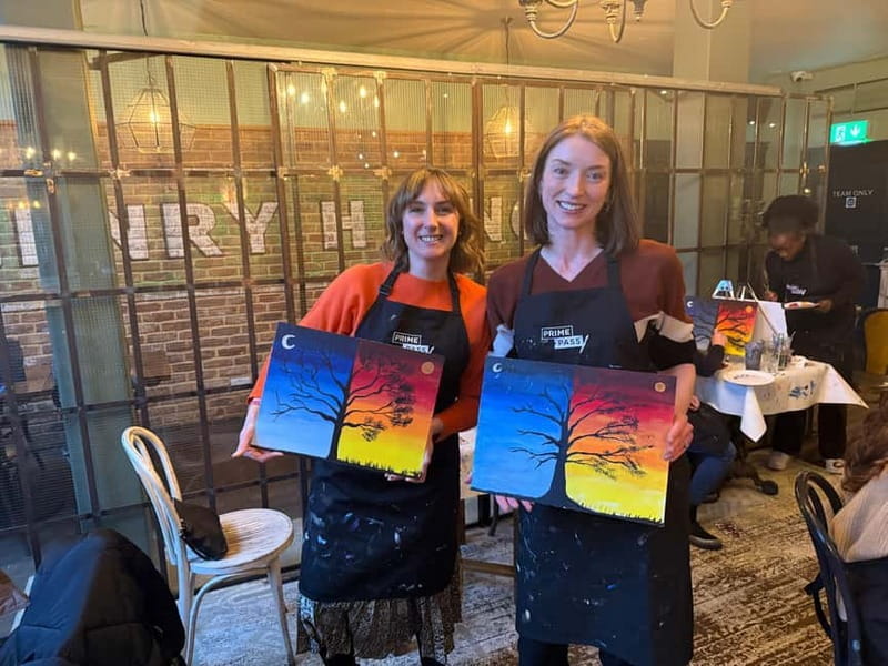 Birmingham: Guided Painting Class with Materials - The Social Vibe and Atmosphere