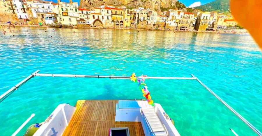 boat excursions in cefalu' - Exploring Kalura Cave and Clam Harvesting