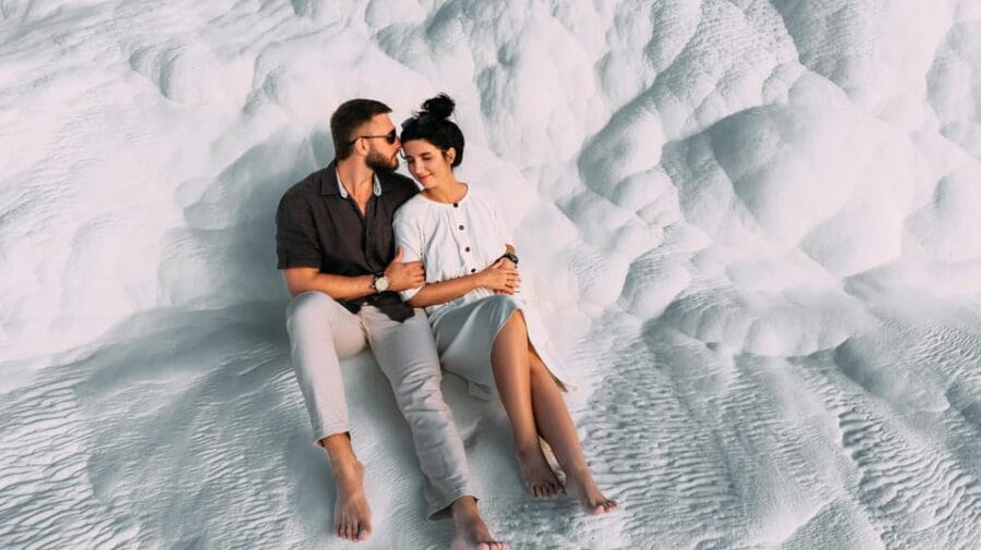 Bodrum: Pamukkale, Hot Springs & Travertines Tour with Lunch - The Natural Wonder of Pamukkales Travertine Terraces