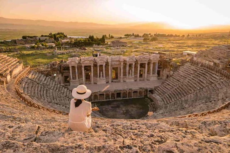 Bodrum:Pamukkale Cotton Castle & Hierapolis Day Trip w/Lunch - The Ancient City of Hierapolis