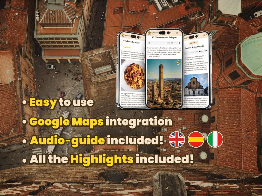 Bologna: Digital Guide made by a Local for your walking tour - Exploring Bologna with a Digital Guide: What You Can Expect