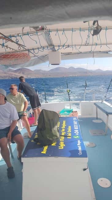 Bottom fishing & light trolling Puerto Calero, Lanzarote - Navigating the Logistics: Price, Duration, and Group Size