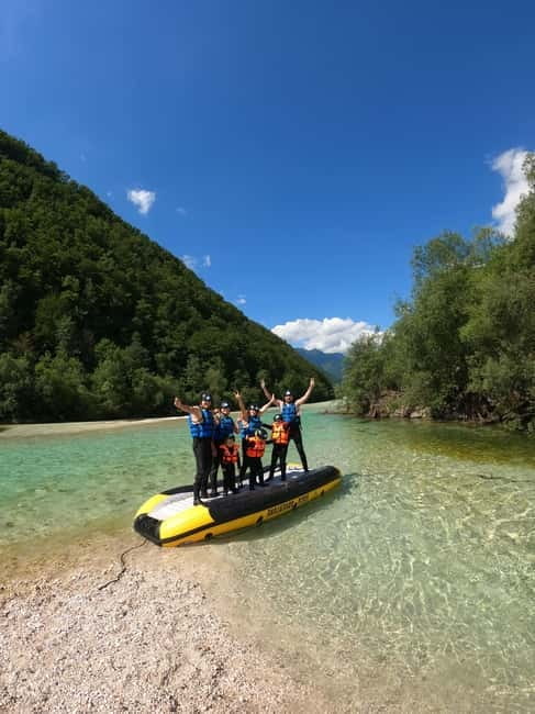 Bovec: Kinder Rafting on Soa River from 4years +FREE photos - FAQs
