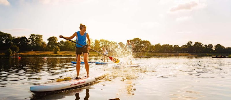 Bremen: 3-Hour SUP Paddleboard Rental on Werdersee Lake - What to Expect: The Paddleboard Itinerary