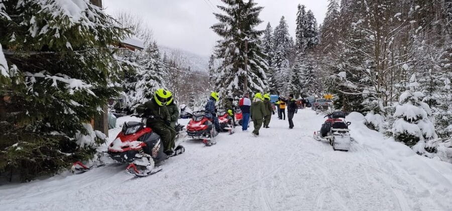 Bucharest: Snowmobile Tour with Pele Castle and Cable Car - Snowmobiling Through the Carpathians: Fast, Fun, and Fairly Safe