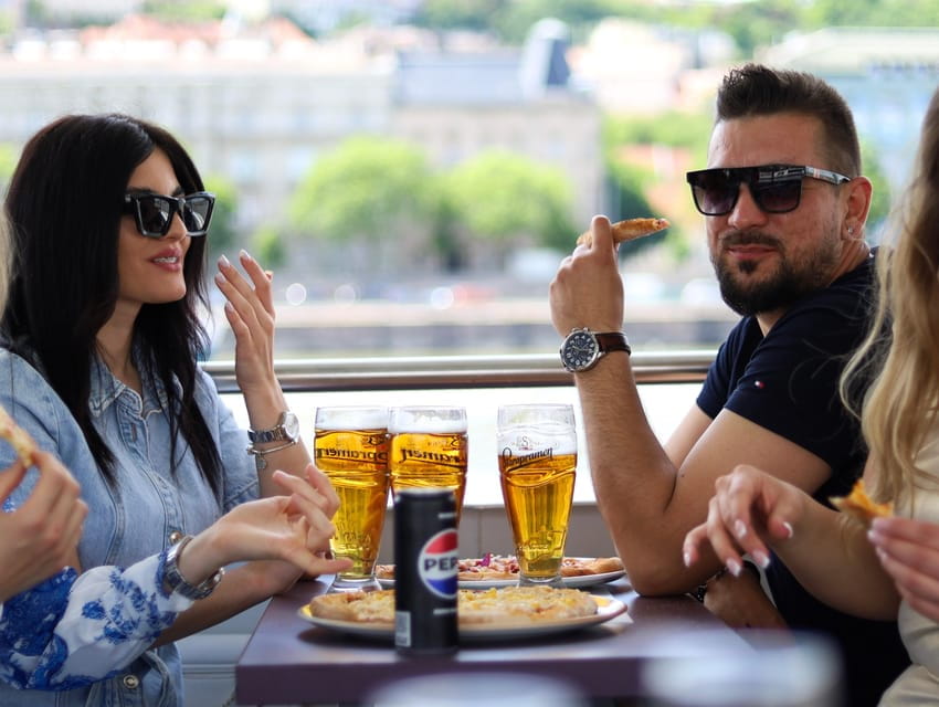 Budapest: Pizza Cruise - The Food and Drinks: What’s on Offer?