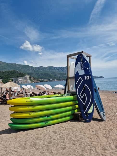Budva: Kayak or SUP Rental with Training and Routes - The Guides and Equipment: Making Your Paddling Safe and Easy