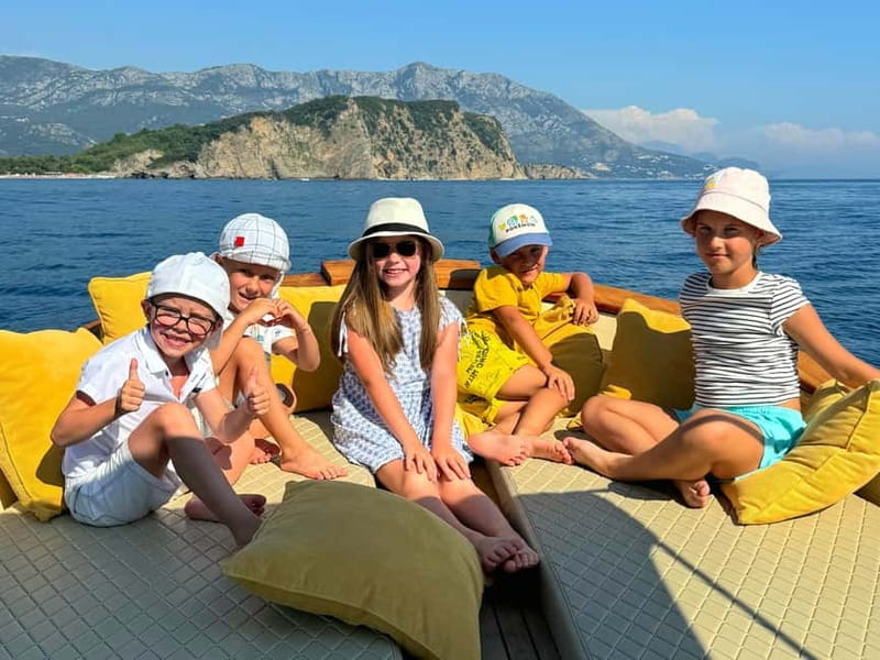 Budva: Private Sightseeing Boat Tour with Swimming & Drinks - The Swim and Sun in Montenegro’s Crystal Waters