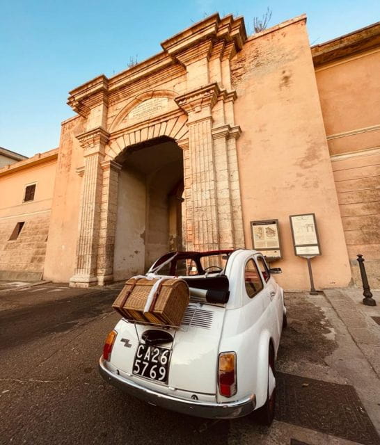 Cagliari | Aperitif with city tour aboard a vintage fiat 500 - A Closer Look at the Vintage Fiat Tour in Cagliari