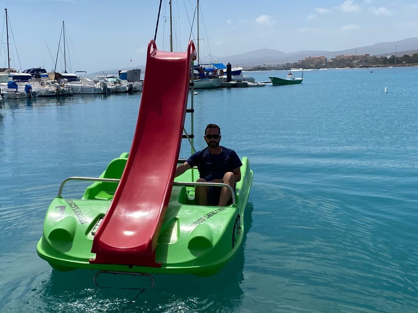 Caleta de Fuste: Pedalo with slide rental - Price and Logistics: A Fair Deal