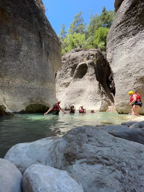 CANYONING & RAFTING From All Regions of Antalya - The River Ride: Rafting with a View
