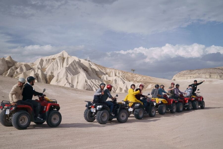 Cappadocia: 2-Hours Sunset ATV Safari with Hotel Transfer - Rose Valley and Red Valley: Panoramic Views and Photo Stops