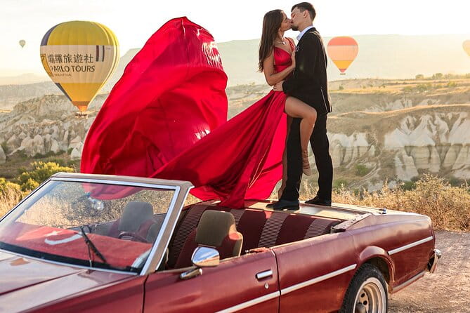 Cappadocia Private Photo Shoot with Flying Dress + Vintage Car - The Experience: An In-Depth Look