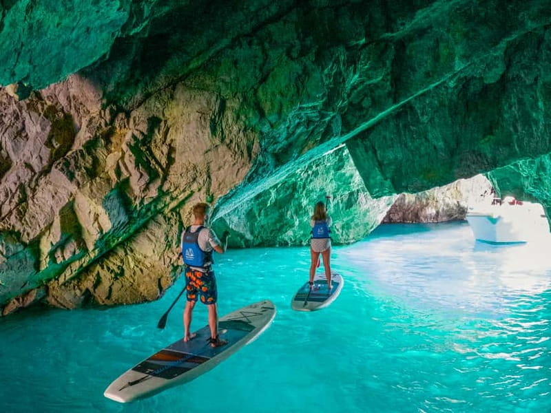 Capri: Caves and Beaches Paddle Board Tour. Photos included - Pricing and Value