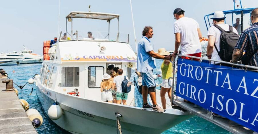Capri: Island Boat Tour and Optional Blue Grotto Visit - The Scenic Route Around Capri