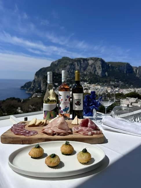 Capri: Premium Wine Tasting Experience with Faraglioni Views - What to Expect on the Tour