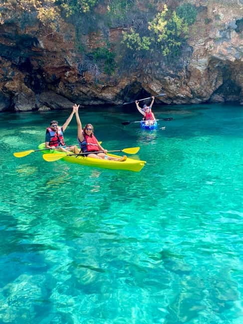 Caves of Porto Palermo: Kayak/SUP Tour with Castle Sea View - Exploring the Hidden Caves and Beaches