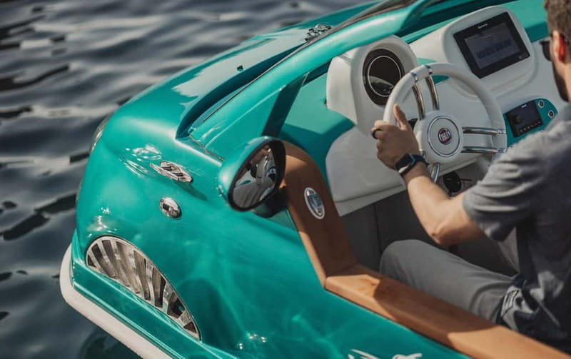 Cefalù in 500 Boat: tour esclusivo con aperitivo a bordo - The Boat: A Highlight in Itself