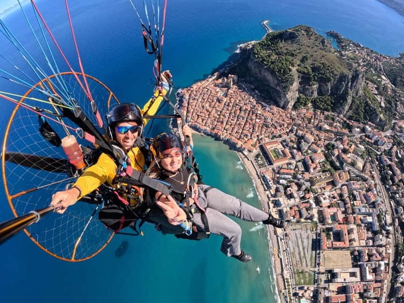 Cefalù: Paragliding flight with paramotor and GoPro13 video photos - Practicalities: Logistics and Booking