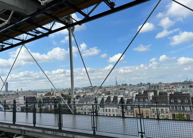 Centre Pompidou: Museum Ticket Entry& 3h Private Guided Tour - Highlights of the Art Collection