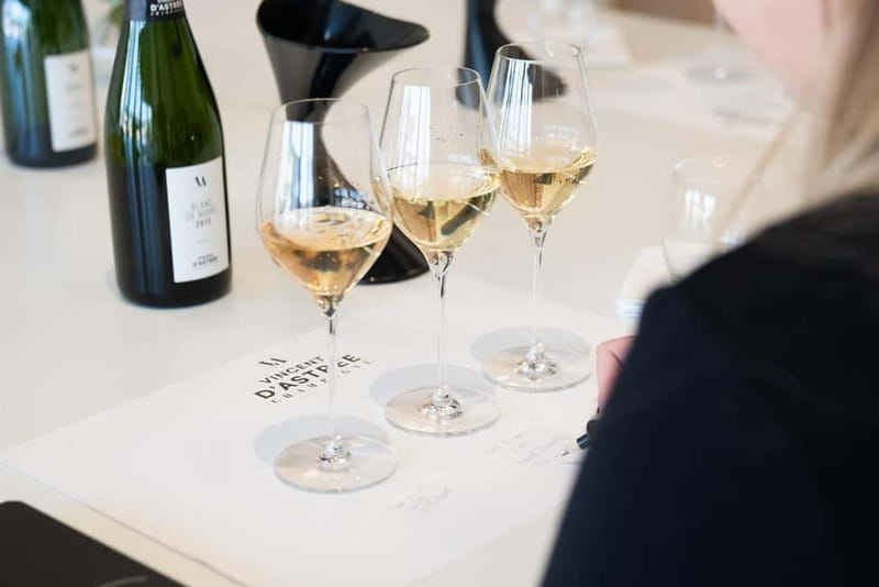 Champagne Vincent d'Astrée: Blanc de Blancs Workshop - What the Workshop Covers