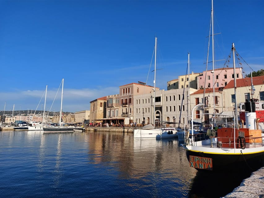 Chania: Private Walking Tour: History, Sights, Food & Senses - Exploring Chania’s Historic Heart: The Initial Encounter