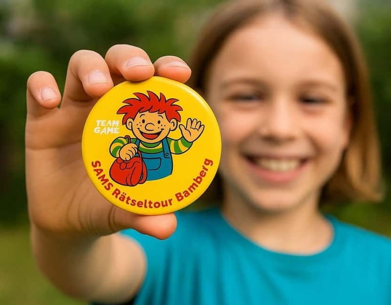 Children's puzzle tour with puzzle backpack Bamberg: The Sams - The Value of a Screen-Free Family Adventure
