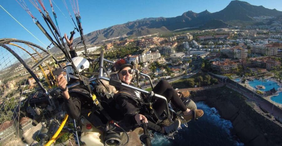 COAST: Fly over the coasts of Tenerife by Paratrike! (20min) - What You’ll Experience During the Flight