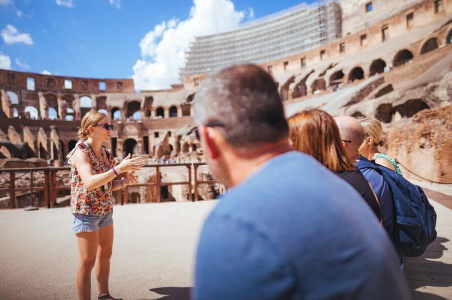 Colosseum Gladiators Gate & Arena Express Guided Tour - Entering the Colosseum and the Significance of the Gladiators’ Gate