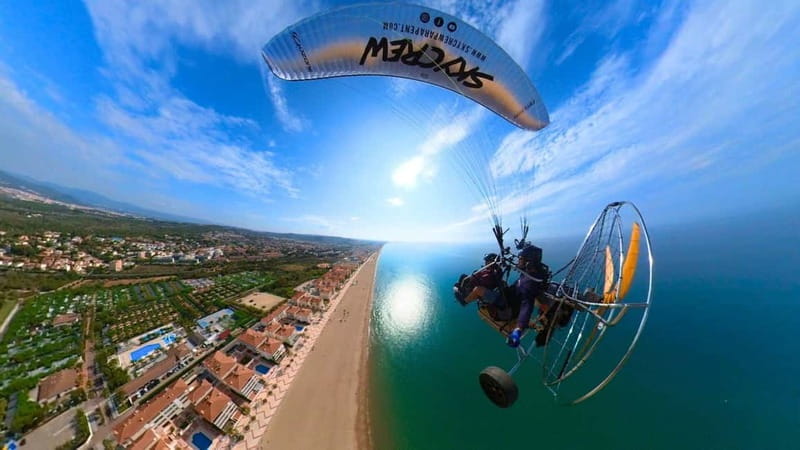 Coma-Ruga: Paramotor flight with photo and video report - Soaring over the Costa Daurada: An In-Depth Look at the Paramotor Flight Experience