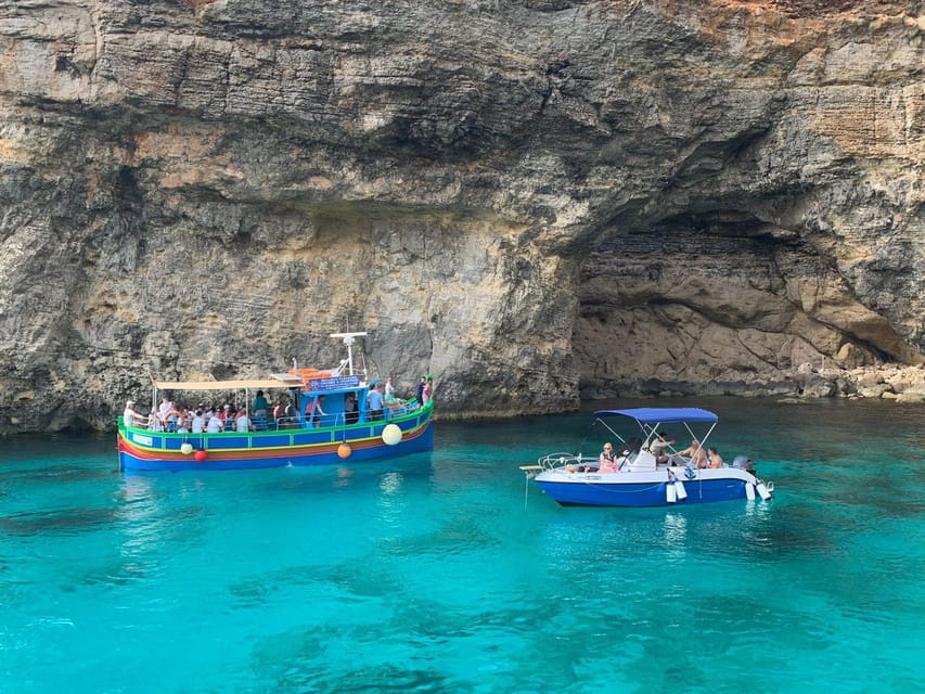 Comino: private charter to Crystal & Blue lagoon & Caves - Crystal Lagoon: The Perfect Introduction