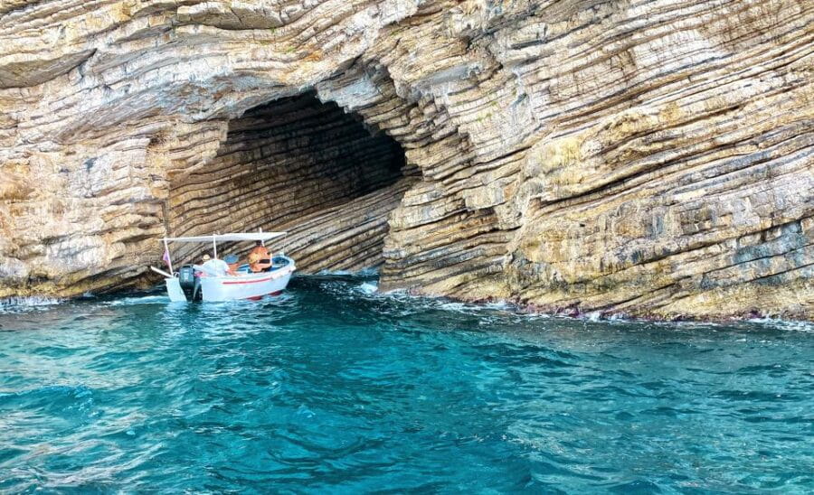 Corfu: Bus Trip & Swim to Paleokastritsa & Olive Oil Museum - The boat trip: Sea caves and grottoes