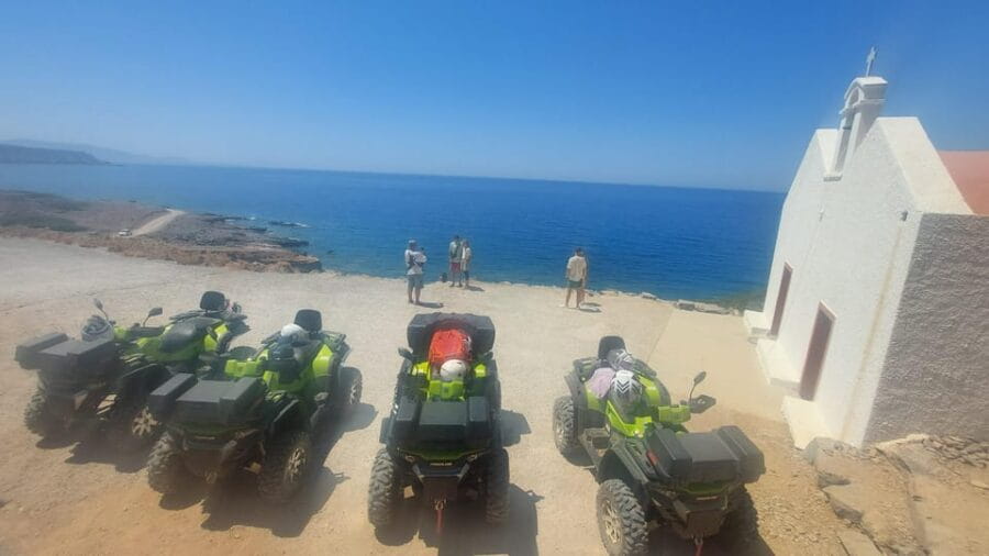 CRETE :MALIA HERSSONISOS QUADS ECOTOUR ADVENTURE - HIGH PERF - The Route: Scenic, Cultural, and Authentic
