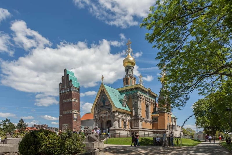Darmstadt: MathildenhöheCard - Public Transport & Admissions - Navigating Darmstadt with the MathildenhöheCard