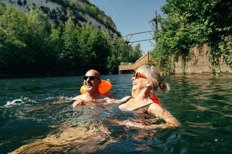 Dartford: Thrill & Chill Package- Ziplining & Lakeside Sauna - Price, Logistics, and Value