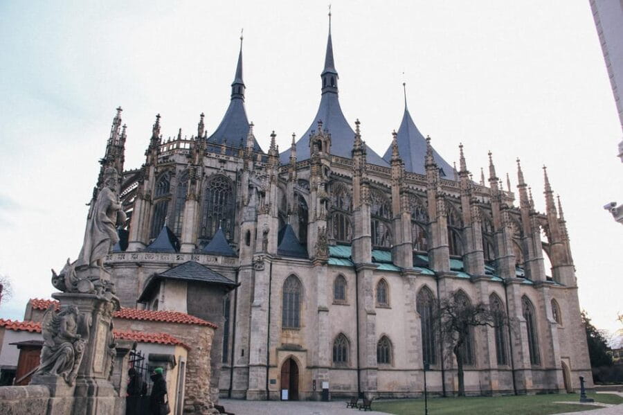 Daytrip to the Bone Church at Sedlec & Kutná Hora - St. Barbara’s Cathedral: Gothic Grandeur and Mining Wealth