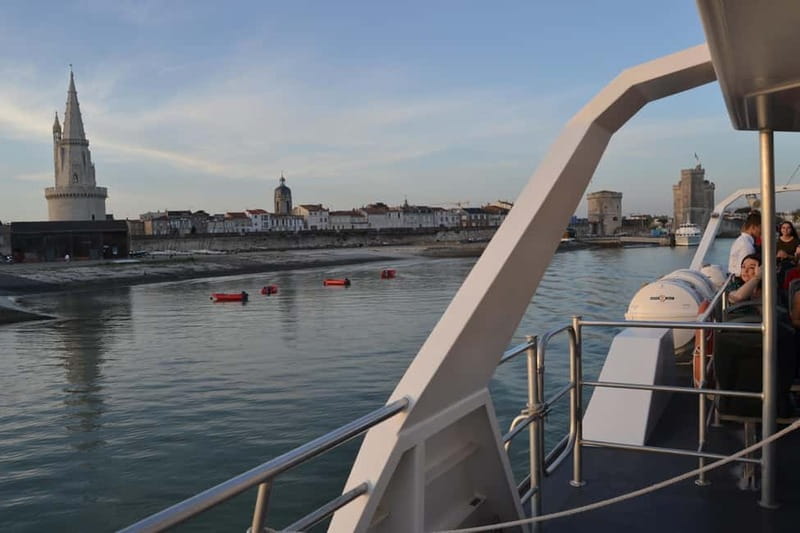 Discover Fort Boyard - Setting Sail: Passing La Rochelle’s Landmarks