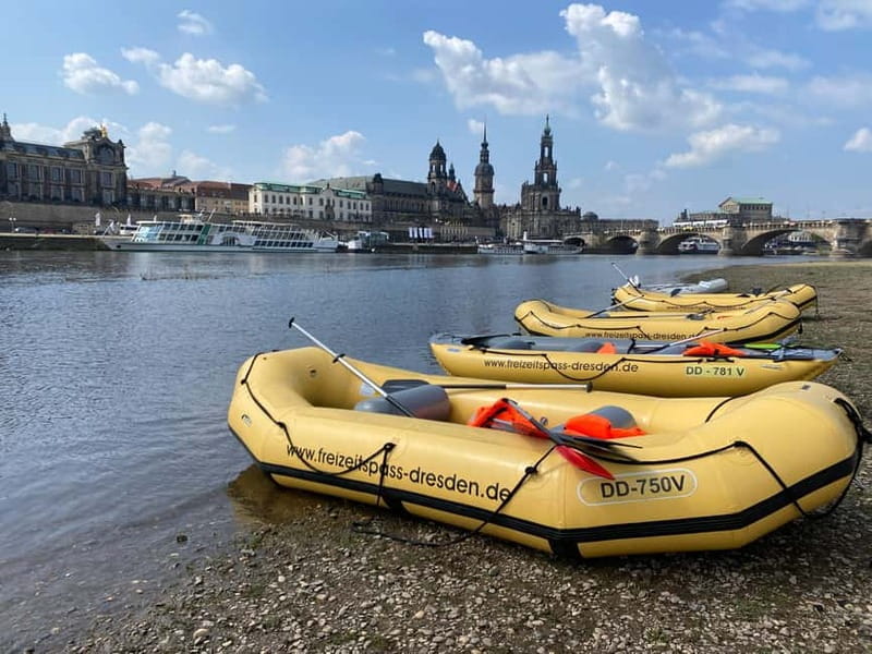 Dresden: Boat tour in a rubber dinghy Pillnitz - DD Loschwitz (Blue Wonder) - Detailed Breakdown of the Itinerary
