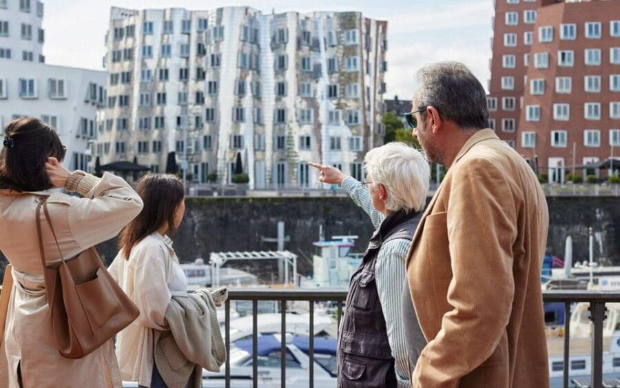 Düsseldorf: Media Harbor and Rhinetower - A Closer Look at the Tour Itinerary