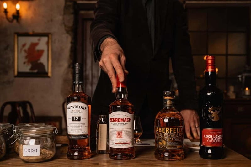 Edinburgh: Small-Group History of Whisky Tour with Tasting - Itinerary Breakdown