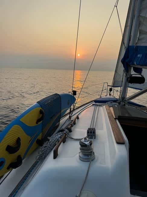 Enjoy the sunrise in Barcelona from a sailboat with drinks & snacks - Who Will Love This?