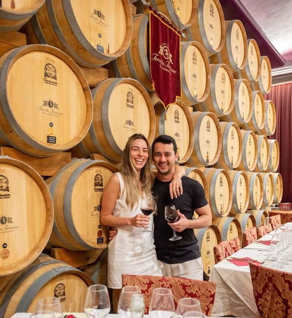 Event: Romantic Valentine's Dinner in San Gimignano Winery - An Intimate Candlelit Dinner in a Tuscan Cellar