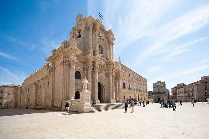 Excursion HALF DAY- Syracuse Greek Theatre and the island of Ortigia. - Discovering Old Syracuse: From Temple to Fountain