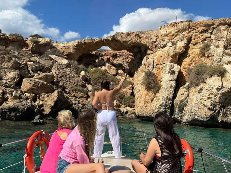 Explore the coastline blue lagoon and sea caves on Protaras. - Navigating the Itinerary: Stop-by-Stop