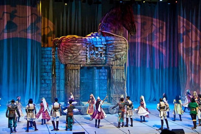 Fire of Anatolia Show at Gloria Aspendos Arena from Side - The Fire of Anatolia: A Dance Spectacle