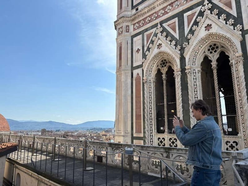 Florence:Cathedral skip the line+Exclusive Rooftop Terraces - Behind the Scenes in the Coro Area