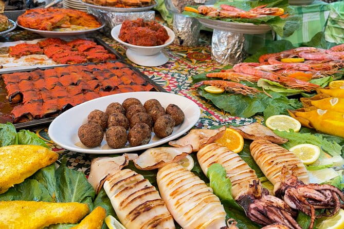 Food Tour Among Markets, Flavours and Local Secrets - An Authentic Seafood and Meat Experience